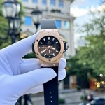 Hublot Best Replica Watch Big Bang Sang Bleu II King Gold White Dial BBF 45mm