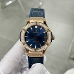 Hublot Replica Watch Big Bang Sang Bleu II Titanium Blue Dial BBF 45mm