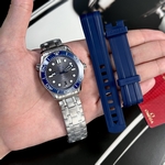 Omega Replica Watches Planet Ocean 600M Dial Gray VS Factory 43.5mm
