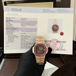 Patek Philippe Best Replica Watch Nautilus 5719 Gold Wrapped & Moissanite Diamonds Custom 40mm