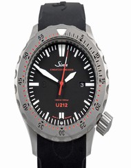 Sinn Diving Watches 212.040-Silicone-LFC-Blk