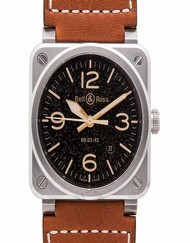 Bell & Ross Instruments BR0392-ST-G-HE/SCA/2