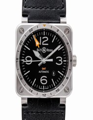 Bell & Ross Instruments BR0393-GMT-ST/SCA