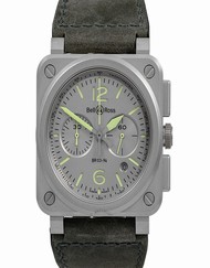 Bell & Ross Instruments BR0394-GR-ST/SCA
