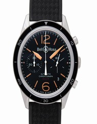 Bell & Ross Vintage BRV126-ST-HER/SRB