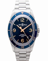 Bell & Ross Vintage BRV292-BU-G-ST/SST