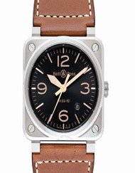Bell & Ross Instruments BR0392-GH-ST/SCA