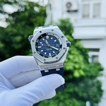 Audemars Piguet Royal Oak 26574OR Rose Gold Replica Watch Blue Dial 41mm