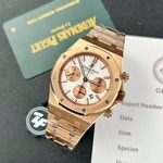 Audemars Piguet Royal Oak 26574OR Rose Gold Replica Watch Blue Dial 41mm