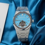 Audemars Piguet Replica Watch Royal Oak Blue Dial Metal Wire 34mm