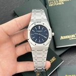 Audemars Piguet Replica Watch Royal Oak 15400ST Black Dial Rubber Strap 41mm