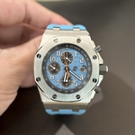 Audemars Piguet Fake Watch Royal Oak 15450 White Gold IP Factory 37mm