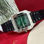 Cartier Ballon Bleu Replica 1:1 Watch White Dial Leather Strap 36mm