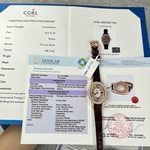 Chopard Mother Of Pearl Dial Replica 1:1 Watch Full Diamond Moissanite 34mm