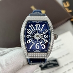 Franck Muller V45 Replica 1:1 Watch Black Leather Strap ABF Factory 45mm