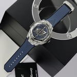 Hublot Fake Watches Big Bang Chronograph King Gold Black Dial 44mm
