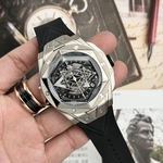 Hublot Replica Watches Square Bang Unico Ceramic White BBF Factory 42mm