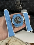 Hublot Replica Watch Big Bang Sang Bleu II Titanium Black Dial BBF 45mm