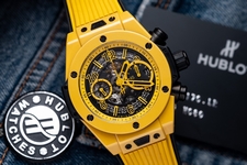 Hublot Best Replica Watch Big Bang Unico White Ceramic Rubber Strap BBF Factory 42mm