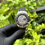 Hublot Replica Watch Big Bang Sang Bleu II Titanium Blue Dial BBF 45mm