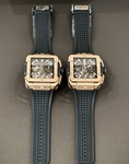 Hublot Replica Watch Big Bang One Click Custom Full Moissanite Diamonds 39mm