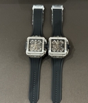 Hublot Replica Watch Big Bang Sang Bleu II Titanium Black Dial BBF 45mm