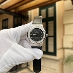 Hublot Best Replica Watch Big Bang Sang Bleu II Gray Ceramic BBF 45mm