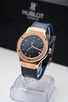 Hublot Replica Watches Big Bang Sang Bleu II Titanium White Dial BBF 45mm