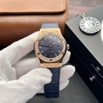 Hublot Replica Watch Big Bang Sang Bleu II Titanium Black Dial BBF 45mm