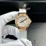 Hublot Best Replica Watch Big Bang Unico White Ceramic Rubber Strap BBF Factory 42mm