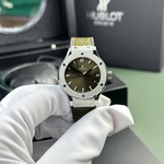 Hublot Replica Watch Big Bang One Click Custom Full Moissanite Diamonds 39mm