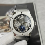 Hublot Replica Watches Big Bang Sang Bleu II Titanium White Dial BBF 45mm