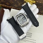 Hublot Replica Watch Big Bang Sang Bleu II Titanium Black Dial BBF 45mm