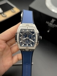 Hublot Fake Watch Big Bang One Click Dial Blue Custom Diamonds Moissanite 39mm
