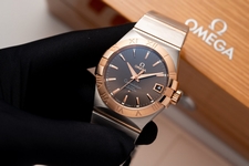 Omega Replica Watch Speedmaster Co-Axial Moonphase Blue Dial 44mm