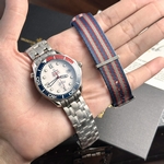 Omega Best Replica Watches Planet Ocean 600M Dial Light Pink VS Factory 43.5mm