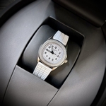 Patek Philippe Clone Watch Nautilus 5719 Full Diamonds Baguette 40mm
