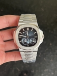 Patek Philippe Replica Watches Aquanaut 5168G Blue Rubber Strap GR Factory 42mm