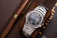 Patek Philippe Replica Watches Aquanaut 5168G Blue Rubber Strap GR Factory 42mm