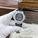 Patek Philippe Clone Watch Nautilus 7010 Womens White Dial 32mm