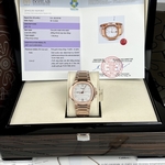 Patek Philippe Replica Watches Calatrava 5227R Leather Strap 3K Factory 39mm