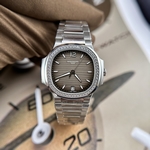 Patek Philippe Fake Watch Nautilus 7010 Gray Dial Womens 32mm