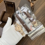 Patek Philippe Replica Watches Calatrava 5227R Leather Strap 3K Factory 39mm