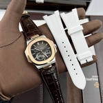 Patek Philippe Best Replica Watch Nautilus 5719 Custom CVD Diamond And White Gold 40mm