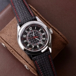 Patek Philippe Replica Watches Calatrava 5227R Leather Strap 3K Factory 39mm