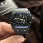 Richard Mille Replica Watch RM21-01 Tourbillon Carbon RM Factory 43mm