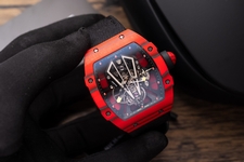 Richard Mille Replica Watch RM26-01 Tourbillon Sapphire Motifs Panda 43mm