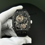Richard Mille Replica Watch RM055 Bubba Watson Black Ceramic BBR Factory 45mm