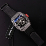 Richard Mille Replica Watch RM055 Bubba Watson Black Ceramic BBR Factory 45mm
