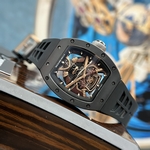 Richard Mille Replica Watch RM21-02 Tourbillon Aerodyne Rubber Strap 43mm